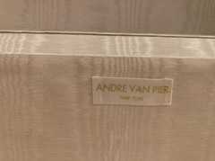 Vtg 4- Piece Designer Wedding Keepsake Set w/Swarovski Crystal by Andre Van Pier