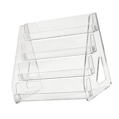 Adjustable Tiered Acrylic Platform Ideal For Organizing Toy And Display Cases
