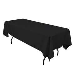 6 packs 60 x 108 Inch seamless Polyester Tablecloths Hotel Boot 25 COLORS USA