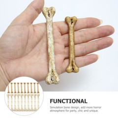 20Pcs Skeleton Bones Mini for Crafts DIY Prop Trick Toys Prank Props