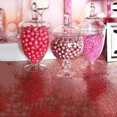 3 pcs 9″ 10″ 11″ tall Clear Glass Apothecary Jars with Lids Wedding Favors SALE