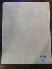 C.R. Gibson W2-5879 Charlotte Wedding Memory Book Ivory 11″x9″