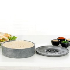 Restaurantware Tortilla Warmer 2 Count 8.5 X 8.5 X 2.3 Inches Plastic Tortilla