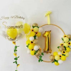 1set 163x69cm Wide Circle Balloon Column Base And Plastic Poles Balloon Arch …