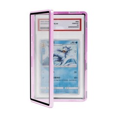 Magenetic Trading Card Slab Protector – Premium Aluminum Graded Card Showcase…