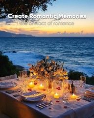 1000/2000pcs Artificial Rose Petals with LED Tea Lights Kit for Special and Rom