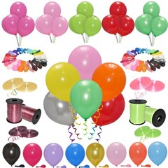 Balloons Latex Helium 5-50 pcs CURLING Ribbons BALLOONS Quality Party Birthday