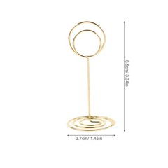 12 Pcs Place Card Holders for Weddings Table Number Stands Cardholder
