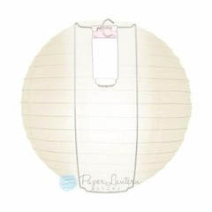 Quasimoon 6″ Arcadia Teal Round Paper Lantern, Crisscross Ribbing, Hanging De…
