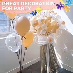 MAQIHAN 100PCS 260 Balloons Clear – Long Balloon for Tying