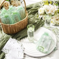 Bulk 2oz Acrylic Wedding Favors for Guests – Take a 100 Sage Green, Black