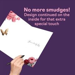 Beautiful Gold 79th Birthday Cards for Women Men – Wonderful Golden Butterfly…