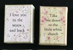 WEDDING or SHOWER DECORATIONS TABLE PIECES