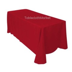 90″×132″ Tablecloths 100% Polyester 25 COLORS Wholesale Wedding Catering SEAMED
