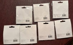 Burlap With Pearl Boutonnières NEW IN PACKAGING-Rustic Set of 7 (14 total)