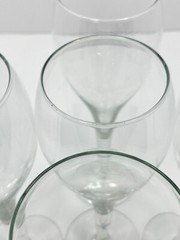 1970’s Champagne Stem Flute Toasting Glasses Vintage Set of 5 light in weight
