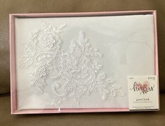 Studio His & Hers Guest Book Floral 2018  6.63 in x 10 in 