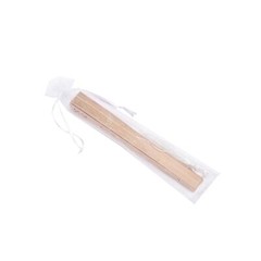 Sepwedd Set of 50pcs Sandalwood Fan Baby Shower Gifts Favors with Gift Bags a…