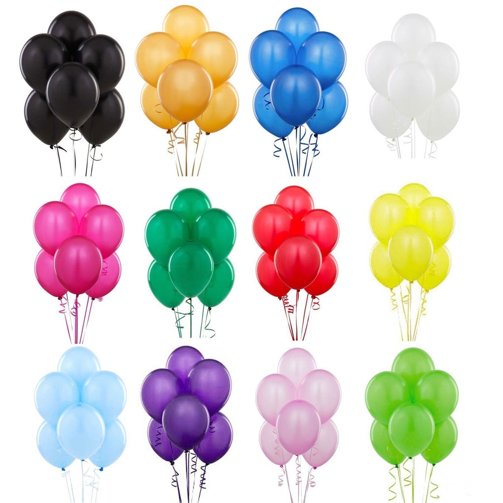 WHOLESALE BALLOON 100-5000 10″ Latex JOB LOT High Quality Any Occasion BALLONS