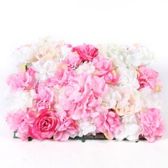 8× Rose Flower Wall Panels Artificial Silk Wedding Supply Decor Party Floral NEW
