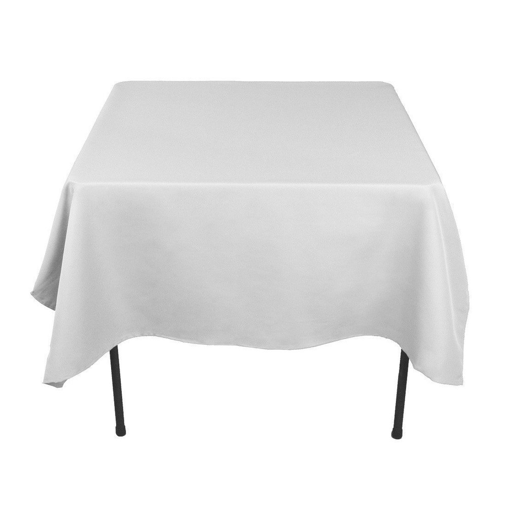 85″ x 85″ Square Seamless Tablecloth For Wedding Restaurant Banquet Party