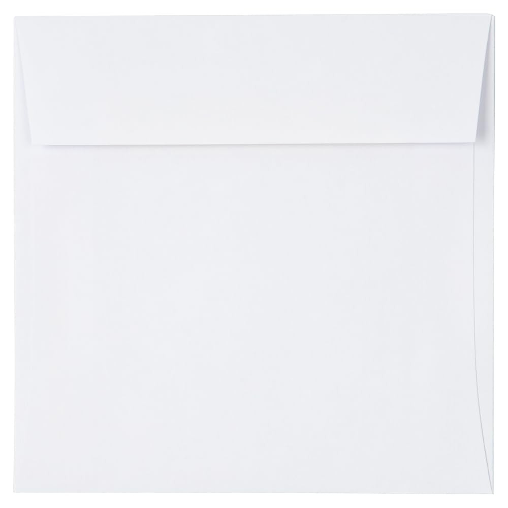 JAM PAPER 4.5 x Square Invitation Envelopes – 4.5″ x 4.5″, 50 Per Pack