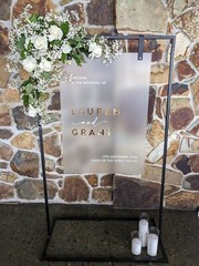 Wedding Signage Leather Straps, Welcome Sign Hanging Straps for Sign Stand