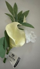 Calla Lily Pick Wedding Prom Boutonniere