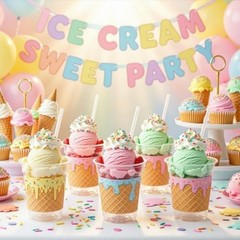 Jingmore Set 12oz Clear Ice Cream Party Cup Disposable Plastic Dessert 48