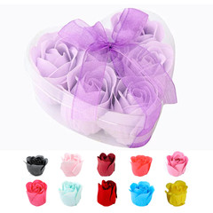 24 Scented Rose Soap Wedding Favors Gift Boxes Ribbons Party Events Decorations