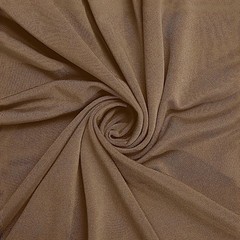7 ft TAUPE Matte Fitted Spandex Round Top Arch Backdrop STAND COVER Party