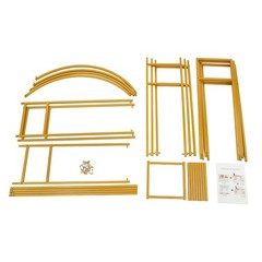Free Standing Wedding Arch Backdrop Stand Square Metal Balloon Arch Stand