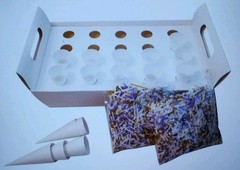 Wedding Confetti And Cone Set of 40, Upper Midland Products