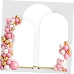 Arch Covers Set of 3(7.2FT+6.6FT+6FT), Stretchy Spandex 7.2+6.6+6 FT White