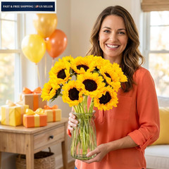 Benchmark Bouquets – Sunflowers – Fresh Flowers for Delivery – Mothers Yellow