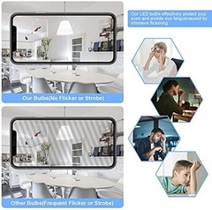 Dimmable T10 Led Bulbs, 8.9 Inch Long Tubular Bulb,60-75 Daylight 4000k