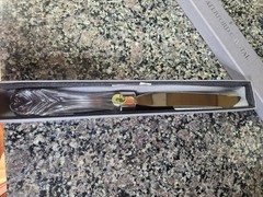 Waterford Crystal & Stainless Steel Serrated Knife, Wedding Cake Knife Excellent