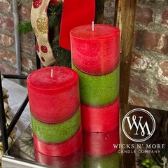 Wicks N More Holiday Magic Scented Candle 3X3