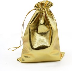Versatile Gold Drawstring Organza Gift Bags – 4×6 – 100 Pieces for All Occasions