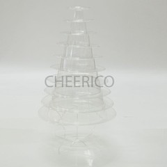 10 Tier Macaron Tower Macaron Stand for French Macarons by Cheerico Supplies.