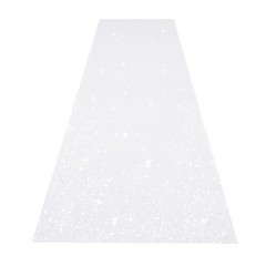 Wedding Aisle Runner White Sequin Carpet Runner for Party Sparkly Rug Indoor Out