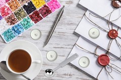 Versatile 624Pcs Wax Seal Beads in 24 Radiant Colors for All Craft Projects