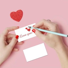 2×3.5 Blank White Cardstock Paper Set of 200 – Small 2 x 3.5-200PCS, white