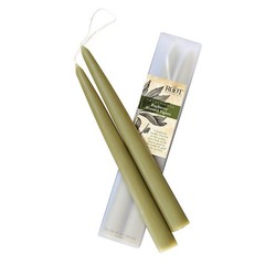 Root Candles Scented Tapers Double-Hung Beeswax Blend Smooth 9-Inch, Bayberry
