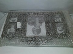 Vintage Royal Limited Silver Hinged Screen Frame Wedding Photo Display