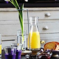 Bormioli Rocco Ypsilon Wine Clear Glass For Water Juice Milk Coffee Iced Tea