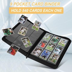 GERMUN Trading Card Binder 9 Pocket, 540 Pockets Card Binders, Card Collectio…