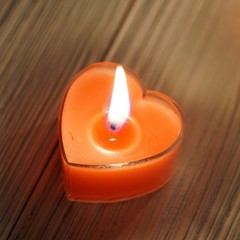 12 pcs 2″ Red Heart Votive Tealight Candles Wedding Party Centerpieces Supplies