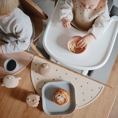 Mushie Square Dinnerware Plates For In Denmark Set Of 2 Cloud