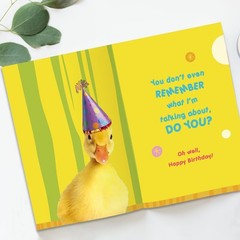 Beixian Funny Birthday Card, Humorous Birthday Cards Gifts for Women Men，